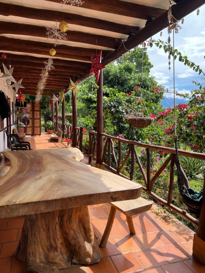 Hostal Villa San Rafael Barichara Esterno foto