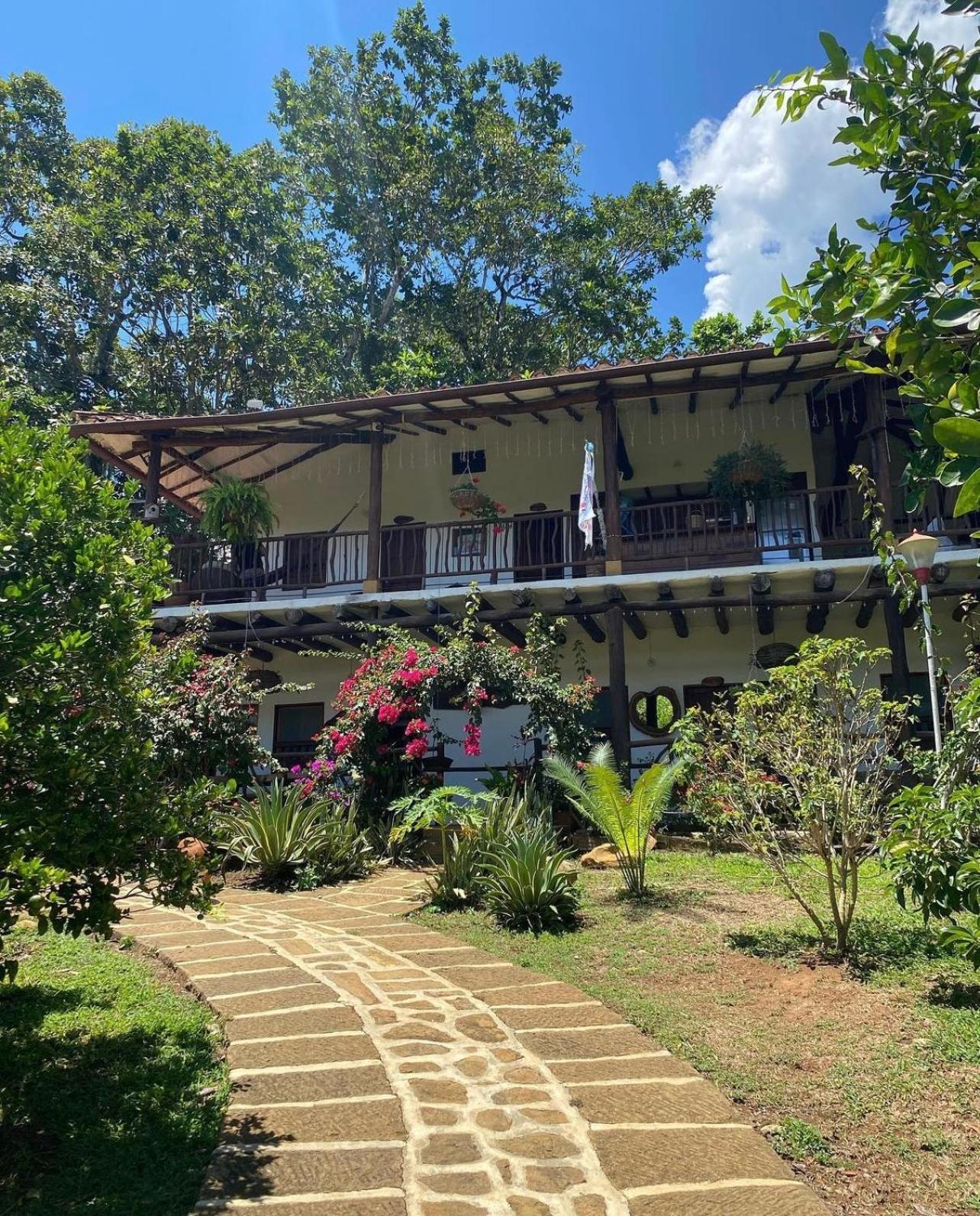 Hostal Villa San Rafael Barichara Esterno foto