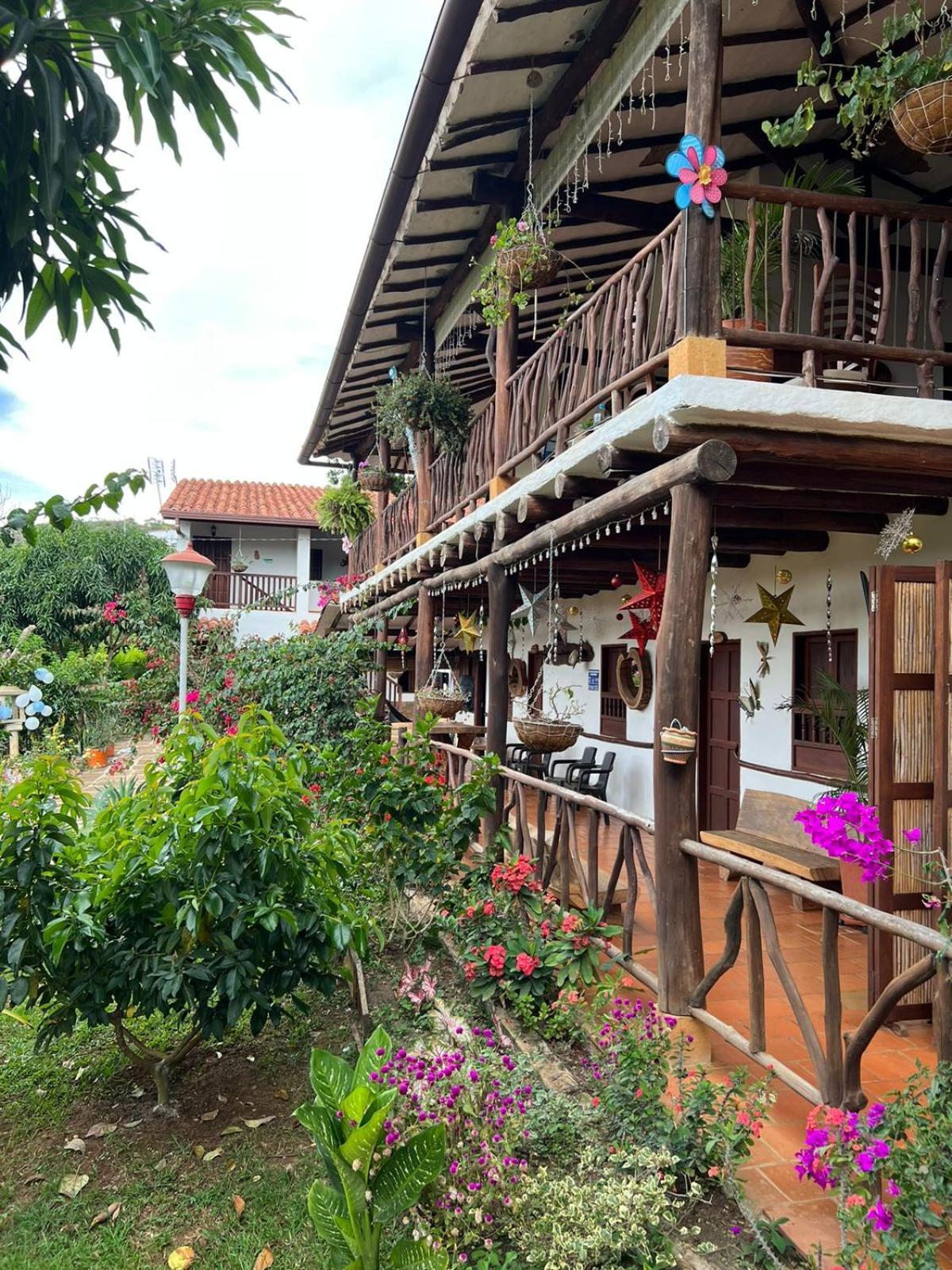 Hostal Villa San Rafael Barichara Esterno foto