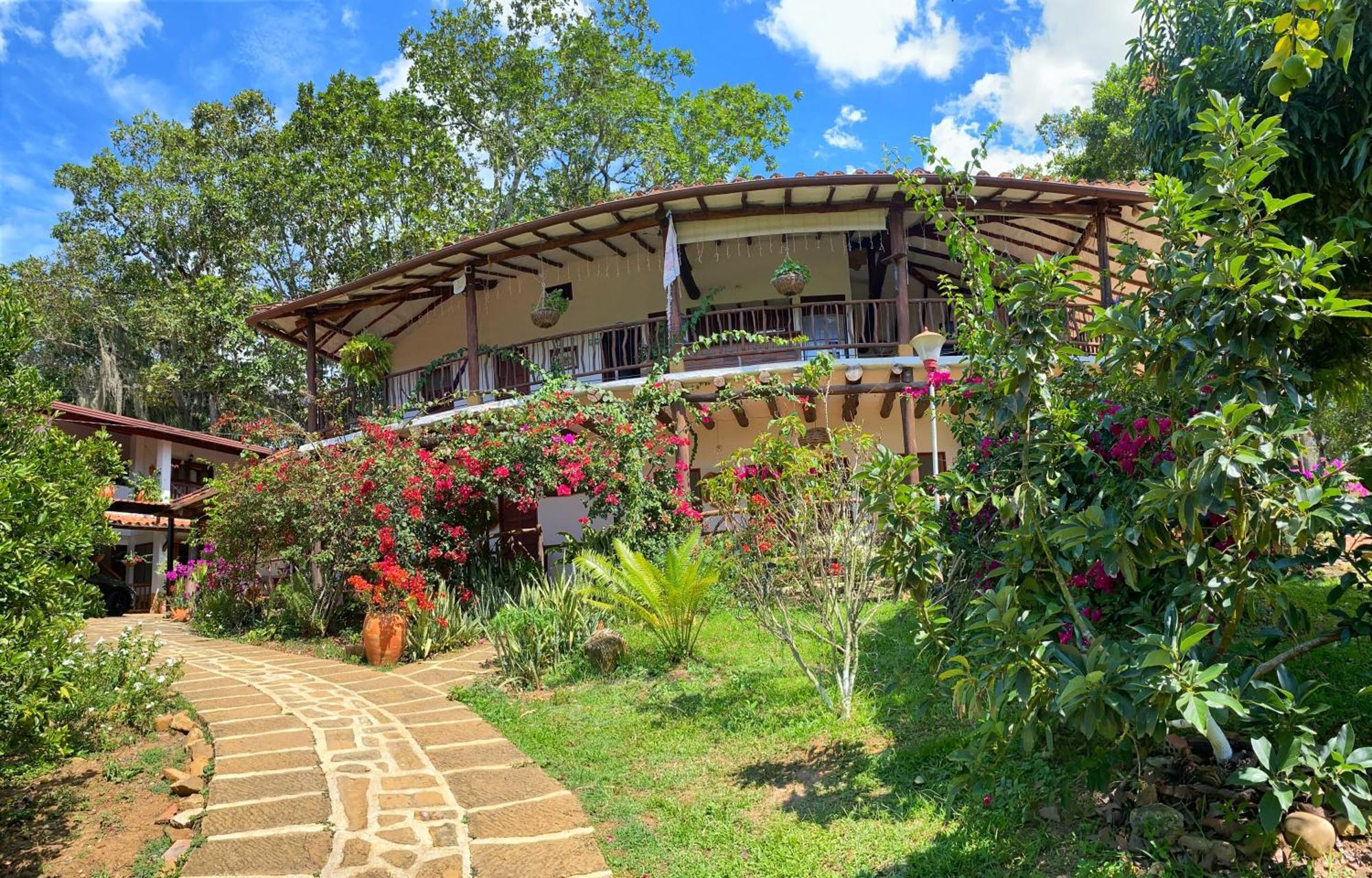 Hostal Villa San Rafael Barichara Esterno foto