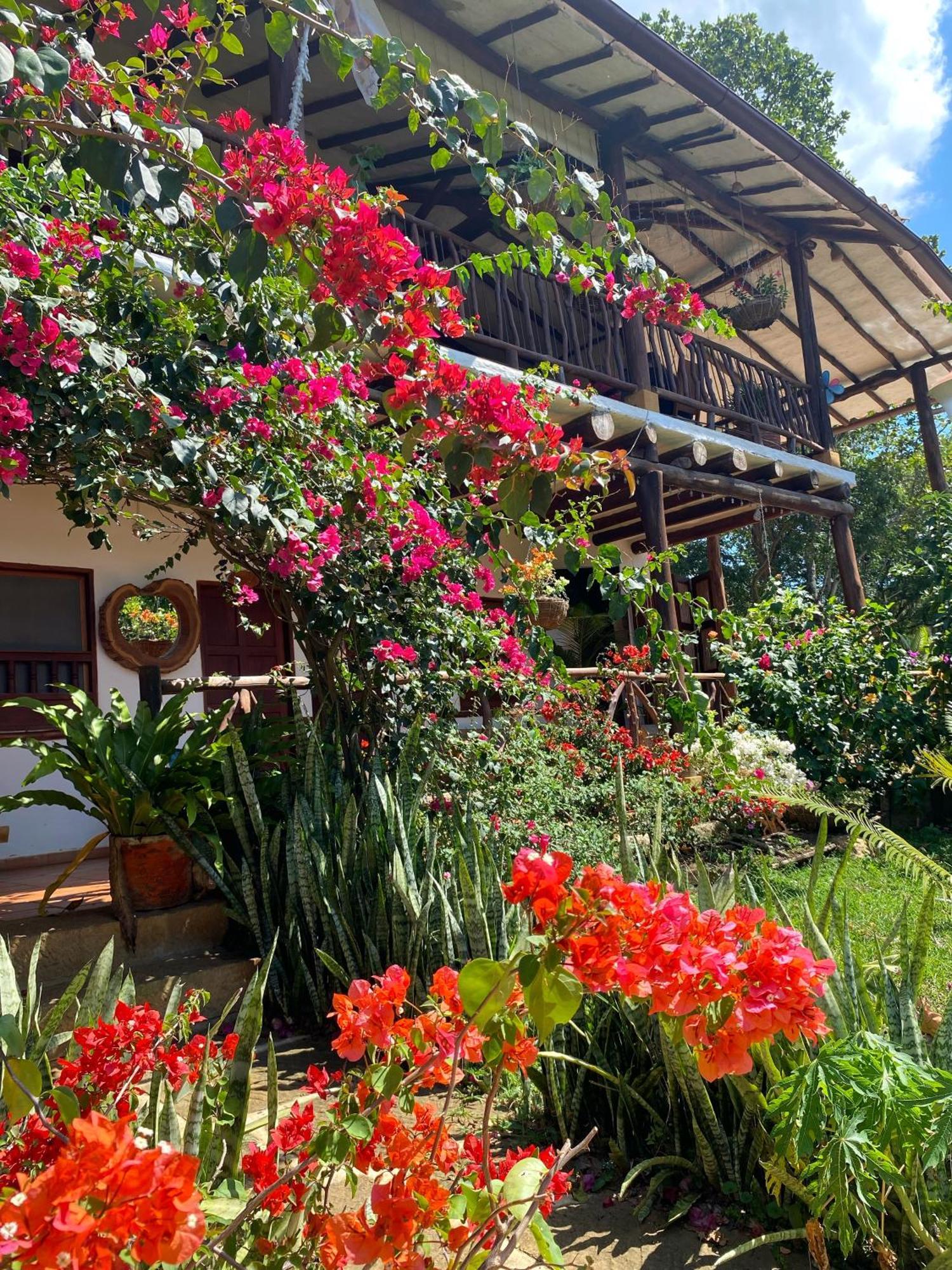 Hostal Villa San Rafael Barichara Esterno foto